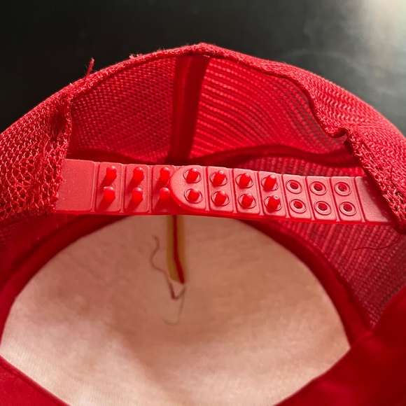 1987 National League Championships Mesh Trucker Hat St. Louis Cardinals Red - Picture 3 of 6